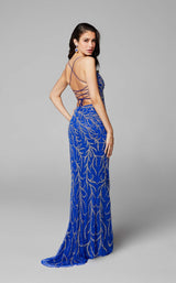 9 of 16 Primavera Couture 3636 Dress Blue