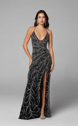 1 of 16 Primavera Couture 3636 Dress Black