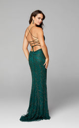 10 of 16 Primavera Couture 3636 Dress Forest-Green