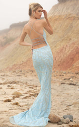 12 of 16 Primavera Couture 3636 Dress Powder-Blue
