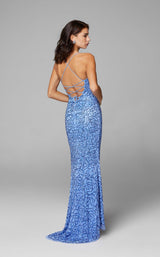 10 of 25 Primavera Couture 3638 Dress Azure