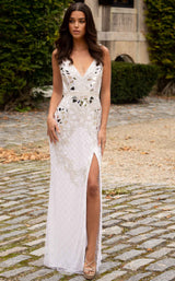 1 of 14 Primavera Couture 3640 Dress Ivory