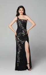Primavera Couture 3641 Dress Black-Multi
