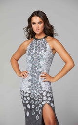 Primavera Couture 3642 Dress Charcoal