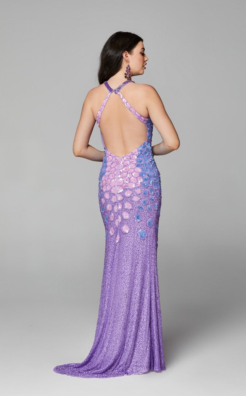 Primavera Couture 3642 Dress Lilac
