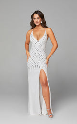 2 of 7 Primavera Couture 3644 Dress Ivory