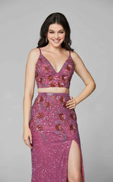 Primavera Couture 3647 Dress Raspberry