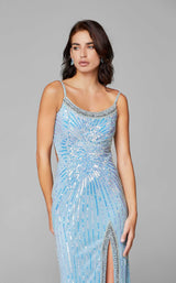 10 of 10 Primavera Couture 3648 Dress Powder-Blue