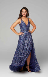 4 of 11 Primavera Couture 3649 Dress Midnight
