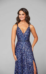 11 of 11 Primavera Couture 3649 Dress Midnight