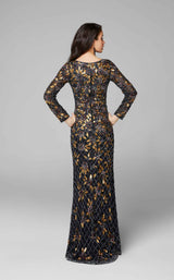 3 of 5 Primavera Couture 3671 Dress Black-Multi