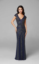 4 of 10 Primavera Couture 3674 Dress Midnight