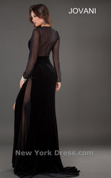 3 of 5 Jovani 74422 Black