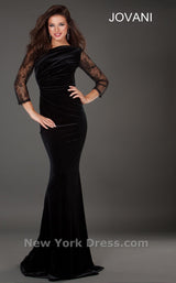 1 of 4 Jovani 77760 Black