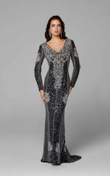 1 of 10 Primavera Couture 3677 Dress Black