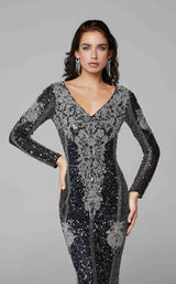8 of 10 Primavera Couture 3677 Dress Black
