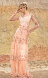 1 of 4 Primavera Couture 3685 Dress Champagne