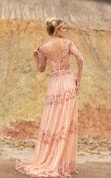 4 of 4 Primavera Couture 3685 Dress Champagne