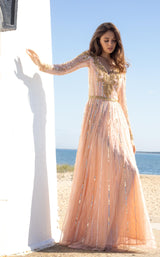 1 of 4 Primavera Couture 3686 Dress Rose-Gold