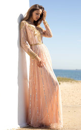 2 of 4 Primavera Couture 3686 Dress Rose-Gold