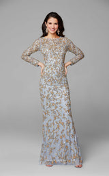 2 of 6 Primavera Couture 3688 Dress Platinum