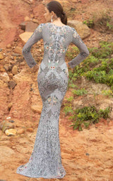 5 of 6 Primavera Couture 3689 Dress Platinum