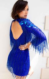 3 of 6 Primavera Couture 3701 Dress Blue