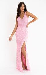 6 of 13 Primavera Couture 3723 Dress Pink