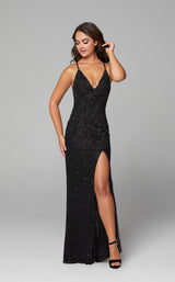 1 of 12 Primavera Couture 3724 Dress Black