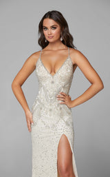 10 of 12 Primavera Couture 3724 Dress Nude