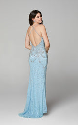 7 of 12 Primavera Couture 3724 Dress Powder-Blue