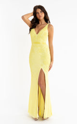5 of 12 Primavera Couture 3725 Dress Yellow