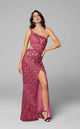 1 of 3 Primavera Couture 3729S Dress Raspberry