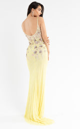 8 of 8 Primavera Couture 3730 Dress Yellow