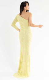 8 of 8 Primavera Couture 3732 Dress Yellow