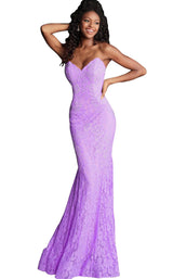 5 of 72 Jovani 37334 Lilac