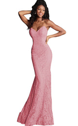 6 of 72 Jovani 37334 Mauve