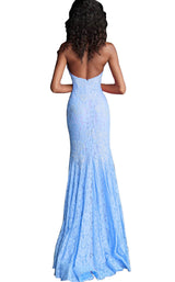 22 of 72 Jovani 37334 Light Blue