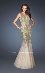 4 of 5 La Femme 19097 Light Gold