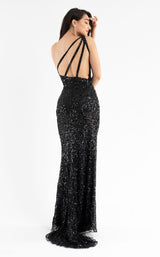 4 of 6 Primavera Couture 3738 Dress Black