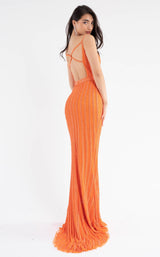 3 of 3 Primavera Couture 3743 Dress Orange