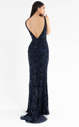5 of 8 Primavera Couture 3745 Dress Midnight