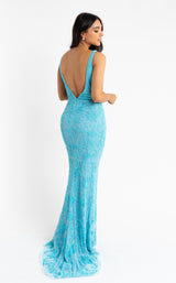 8 of 8 Primavera Couture 3745 Dress Powder-Blue