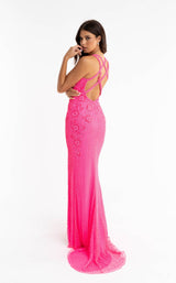 7 of 9 Primavera Couture 3747 Dress Neon-Pink