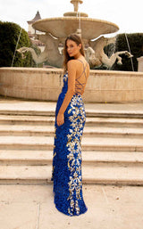 5 of 8 Primavera Couture 3755 Dress Blue