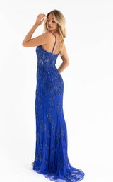 4 of 7 Primavera Couture 3756 Dress Blue