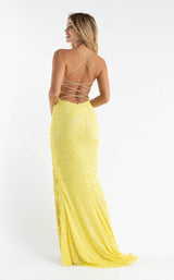 6 of 6 Primavera Couture 3758 Dress Yellow