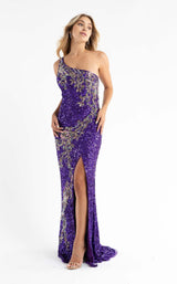 4 of 8 Primavera Couture 3763 Dress Purple