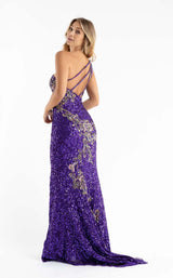8 of 8 Primavera Couture 3763 Dress Purple