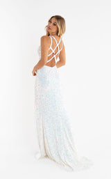 6 of 7 Primavera Couture 3768 Dress Ivory